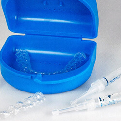 take-home whitening trays and gel