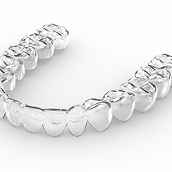 Digital image of an Invisalign aligner